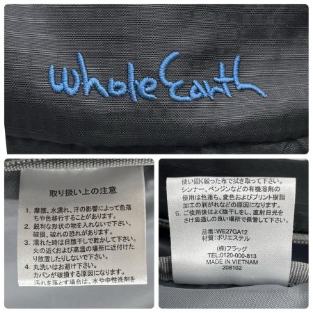 whole earth ホールアース 登山 ザック マルチバックパック 20 WE27GA12 ブラック