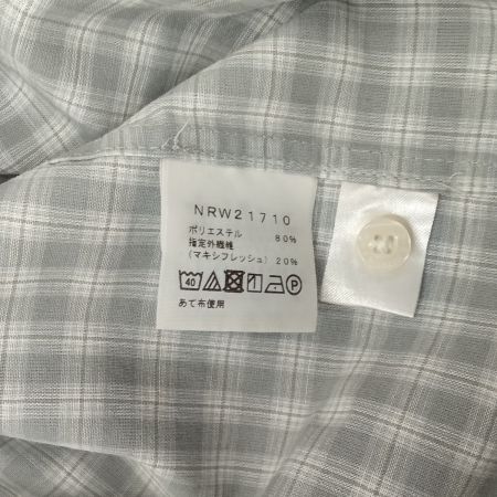  THE NORTH FACE ザノースフェイス シャツ　チェック NRW21710 グレー
