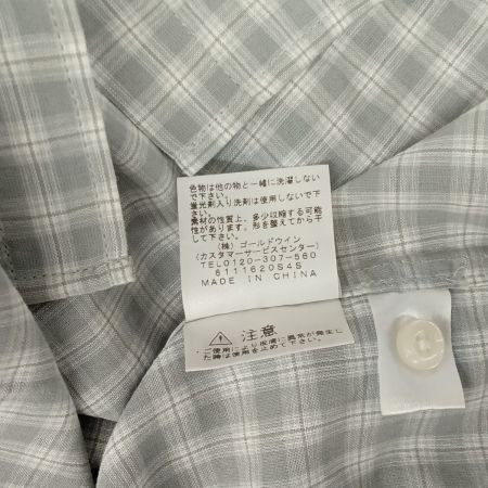  THE NORTH FACE ザノースフェイス シャツ　チェック NRW21710 グレー