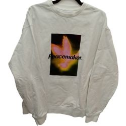 ◆◆ PEACEMAKER スウェット PCM1ON01HFT001002 ホワイト Bランク