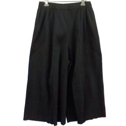 ◆◆ ISSEY MIYAKE イッセイミヤケ パンツ MI22KF634 ブラック Bランク