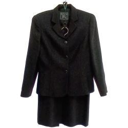 ◆◆ Burberrys バーバリーズ セットアップ FJA78-942 ブラック x ラメ Bランク