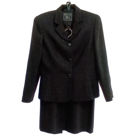  Burberrys バーバリーズ セットアップ FJA78-942 ブラック x ラメ