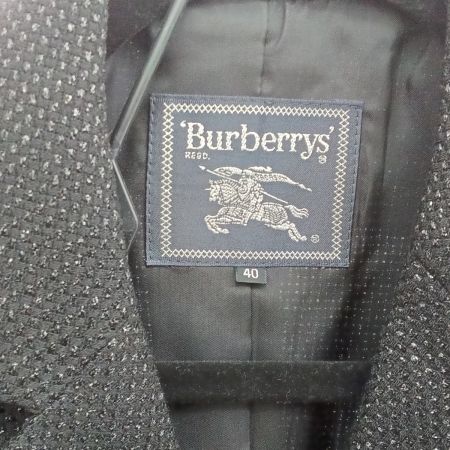  Burberrys バーバリーズ セットアップ FJA78-942 ブラック x ラメ