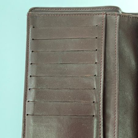  CHANEL シャネル 2つ折り財布 長財布 マトラッセ ラムレザー  ブラック