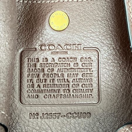  COACH コーチ ブルックリンショルダーバッグ34 J2557-CCU00 ブラウン
