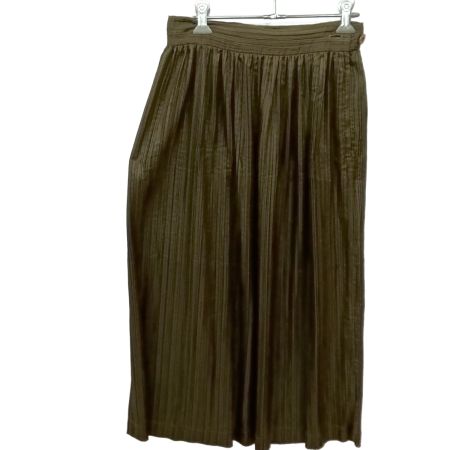 ISSEY MIYAKE イッセイミヤケ プリーツスカート JG52060 カーキ