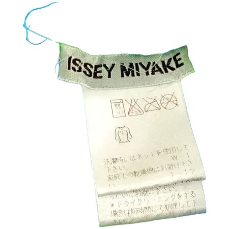 ISSEY MIYAKE イッセイミヤケ カットソー 1M84-FJ653 ブルー x グリーン