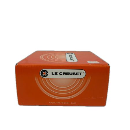 LE CREUSET ルクルーゼ 鍋 ココット・ロンド18cm 未使用品  オレンジ