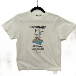 ◆◆ ORDINARY Tシャツ　ポチャッココラボ BO26-537T ホワイト Bランク