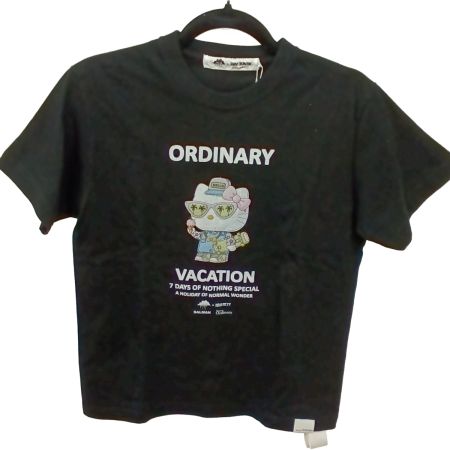  ORDINARY Tシャツ　キティコラボ BO26-539T ブラック