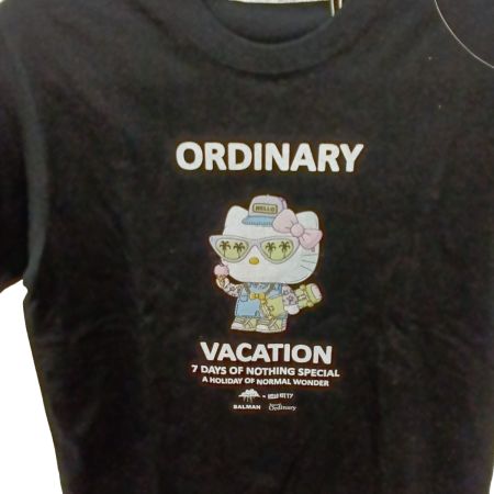  ORDINARY Tシャツ　キティコラボ BO26-539T ブラック