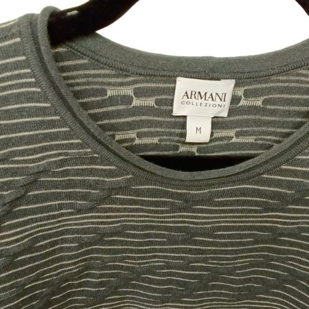  ARMANI COLLEZIONI ニット G52023-19　RN103709 グレーダークグリーン