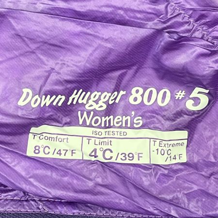 mont･bell モンベル シュラフ レディース #1121371 Down Hugger 800 #5 パープル/レッド
