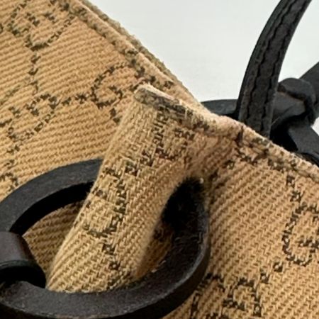GUCCI グッチ バッグ ハンドバッグ キャンバス 1669 101919 ブラウン