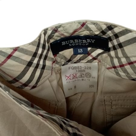 BURBERRY LONDON バーバリーロンドン パンツ FQB83-328 ベージュ