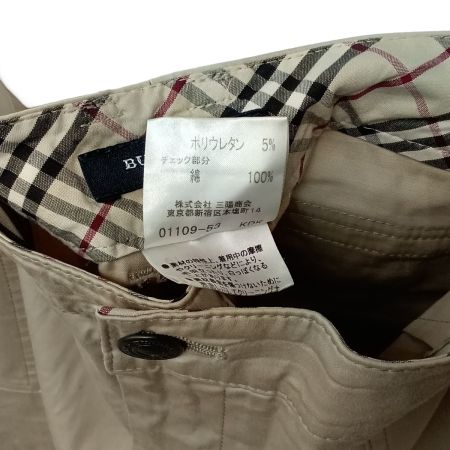 BURBERRY LONDON バーバリーロンドン パンツ FQB83-328 ベージュ