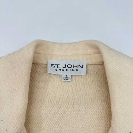 ST.JOHN セントジョン ジャケット サイズ8 エリスパンコール レディース アイボリー