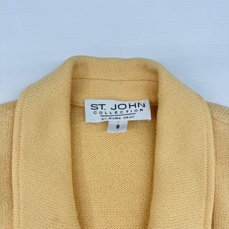 ST.JOHN セントジョン ジャケット 金ボタン サイズ8 レディース イエロー
