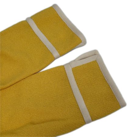 ST.JOHN セントジョン ジャケット 襟縁白 レディース イエロー