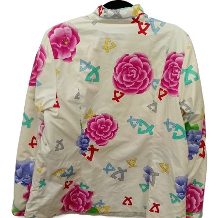 LEONARD レオナール リバーシブル中綿ジャケット　花柄 0565267 アイボリー