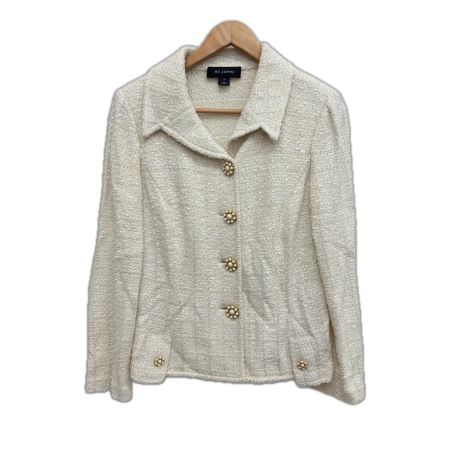 ST.JOHN セントジョン ジャケット サイズ8 アウター レディース アイボリー