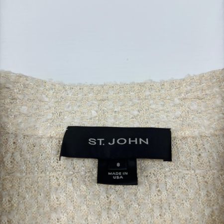ST.JOHN セントジョン ジャケット サイズ8 アウター レディース アイボリー