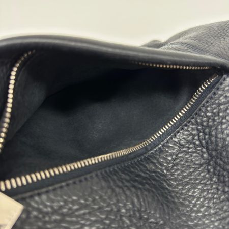 HIROFU ヒロフ トートバッグ レザー レディース  ネイビー