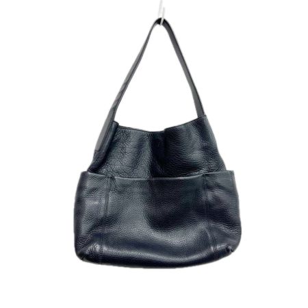 HIROFU ヒロフ トートバッグ レザー レディース  ネイビー