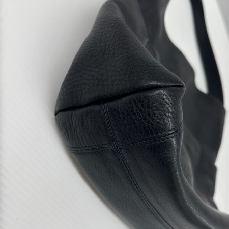 HIROFU ヒロフ トートバッグ レザー レディース  ネイビー