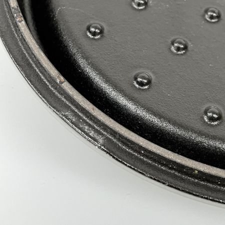 STAUB ストウブ ピコ ココット ラウンド 両手鍋　ほうろう 20cm IH対応 ライトグレー