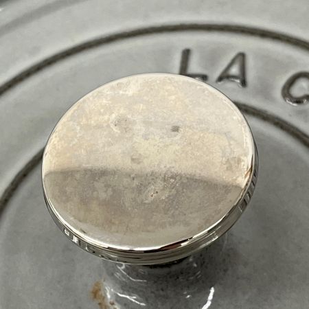 STAUB ストウブ ピコ ココット ラウンド 両手鍋　ほうろう 20cm IH対応 ライトグレー