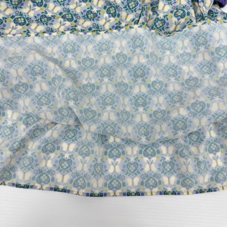 ANNASUI mini アナスイミニ ワンピース キッズ 花柄 ベストセット 120cm 秋冬物 未使用品 グリーン×パープル