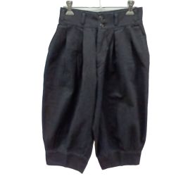 Y's ワイズ パンツ　バルーン　㈱ワイズ表記 ブラック Bランク