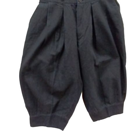 Y's ワイズ パンツ　バルーン　㈱ワイズ表記 ブラック