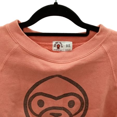 A BATHING APE アベイシングエイプ スウェット ピンク