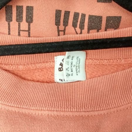 A BATHING APE アベイシングエイプ スウェット ピンク
