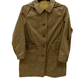 MACKINTOSH PHILOSOPHY マッキントッシュフィロソフィー ナイロンコート H5A41-611-50 イエロー x ブラウン Bランク