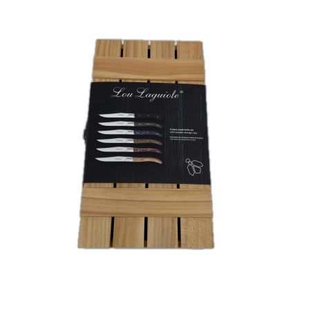 LOU LAGUIOLE STEAK ル・ライヨール ステーキナイフ 6本セット 60775  未使用品
