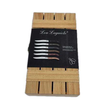 LOU LAGUIOLE STEAK ル・ライヨール ステーキナイフ 6本セット 60775  未使用品