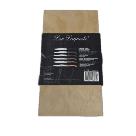 LOU LAGUIOLE STEAK ル・ライヨール ステーキナイフ 6本セット 60775  未使用品