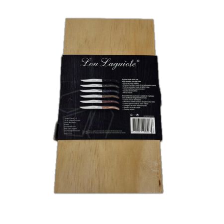 LOU LAGUIOLE STEAK ル・ライヨール ステーキナイフ 6本セット 60775  未使用品