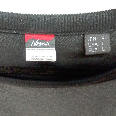 NANGA ナンガ トレーナー NW2241-1F220 グレー