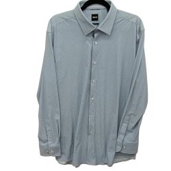 HUGOBOSS シャツ P-HANK-kent-C1-222 ライトブルー Bランク