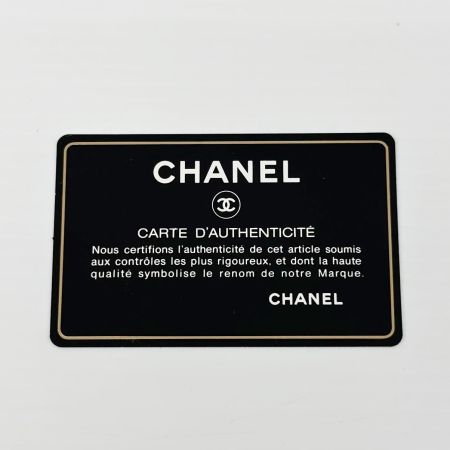 CHANEL シャネル 2つ折り財布 カンボンライン ココマーク キズ・ヨゴレ有  ブラック