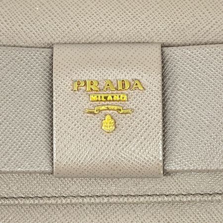 PRADA プラダ 長財布 ダメージ有り ベージュ