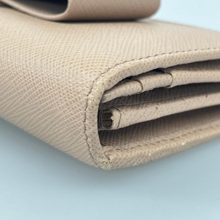 PRADA プラダ 長財布 ダメージ有り ベージュ