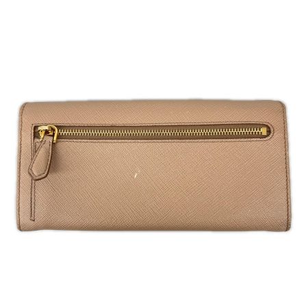 PRADA プラダ 長財布 ダメージ有り ベージュ
