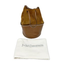 J&MDAVIDSON バッグ ジェイ&エム デヴィッドソン 布袋付 レディース ブラウン Bランク