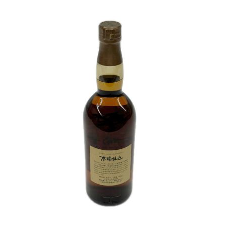 【北海道内限定発送】 SUNTORY サントリー ピュアモルト ウイスキー 木桶仕込 1981年 直火蒸溜 750ml 43% 箱付 未開栓